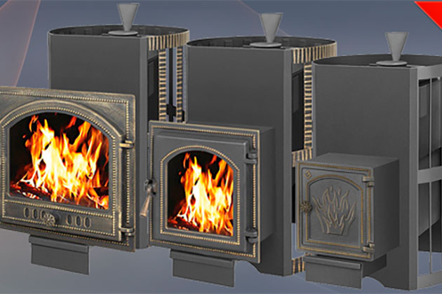 Печи Везувий Скиф с парогенератором